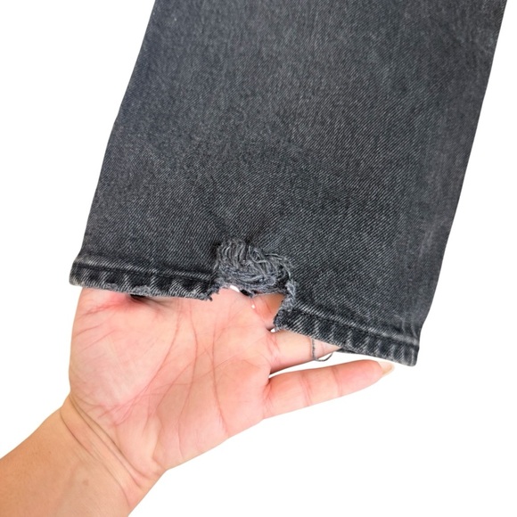 Abercrombie & Fitch Curve Love the 90’s Ultra Straight Denim - Picture 8 of 8